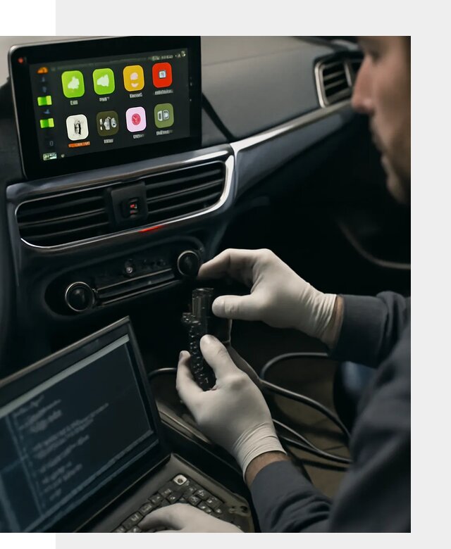 Активация Apple CarPlay в Ачинске для штатной мультимедиа