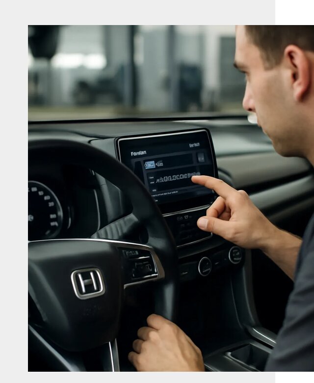Русификация панели приборов Honda в Ачинске по цене 5065 ФастМобиль-Чнс